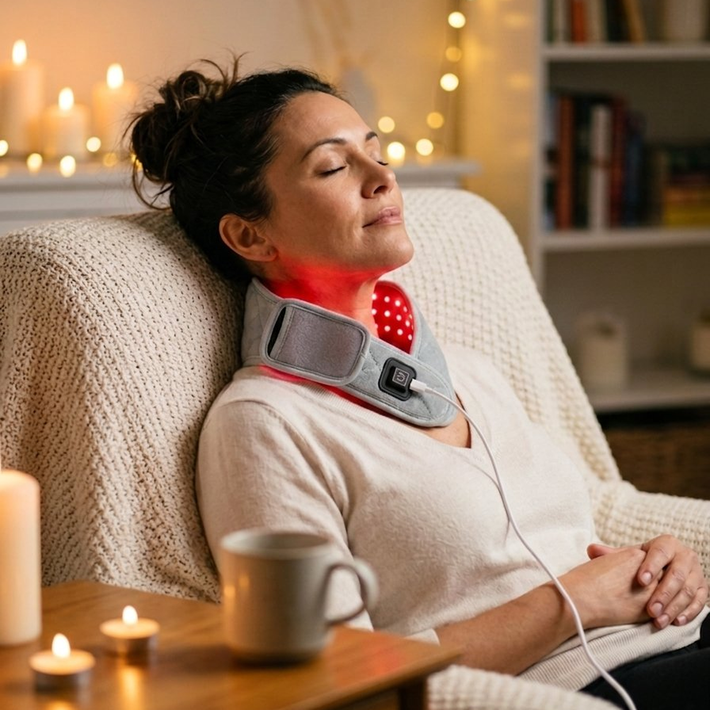 LumeRest™ Red Light Therapy for Neck Pain & Tension Relief