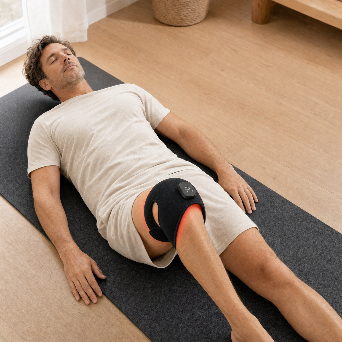 LumeRest™ Red Light Therapy Wrap for Knee, Elbow & Shoulder Relief