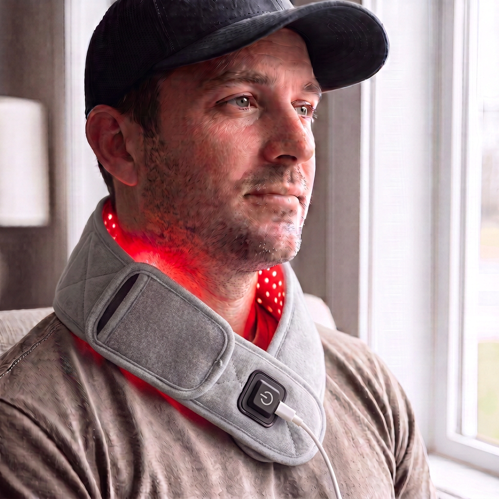LumeRest™ Red Light Therapy for Neck Pain & Tension Relief